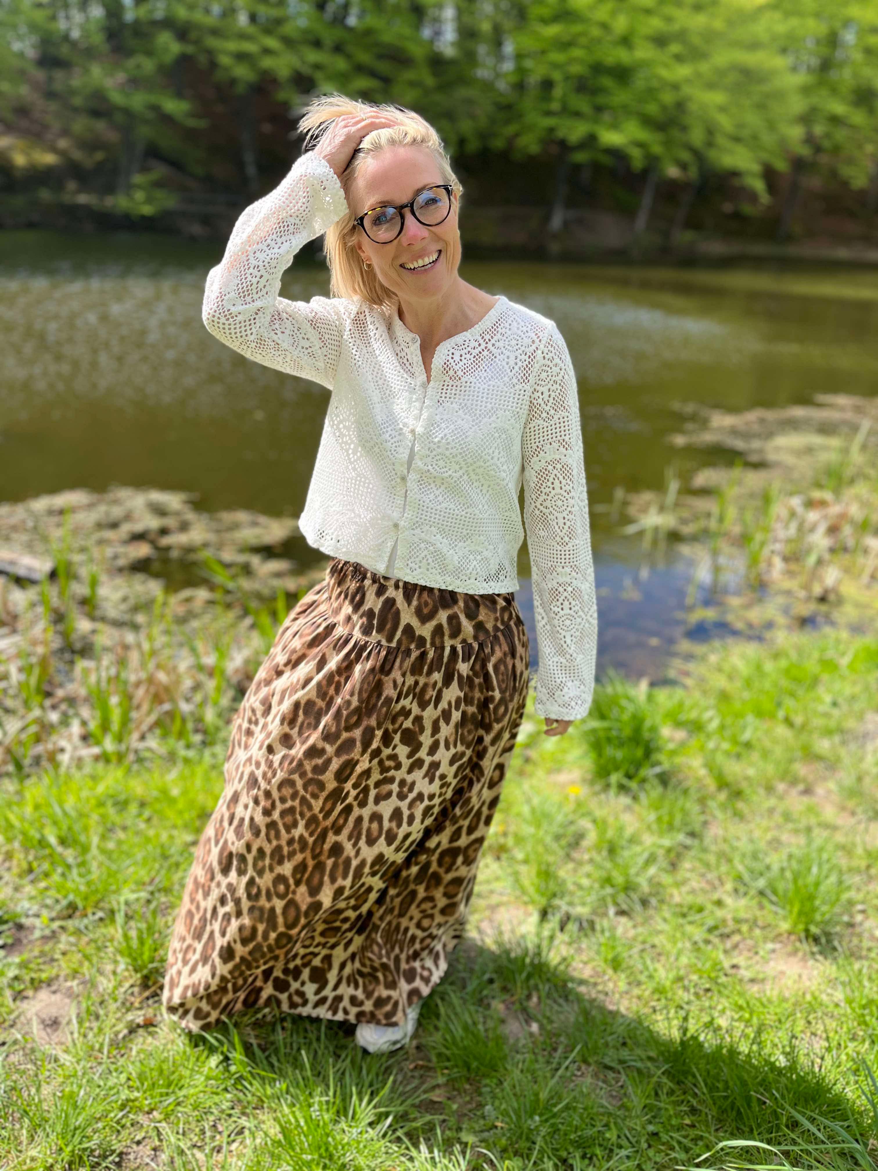 VMROXANNE Long Skirt - Ermine
